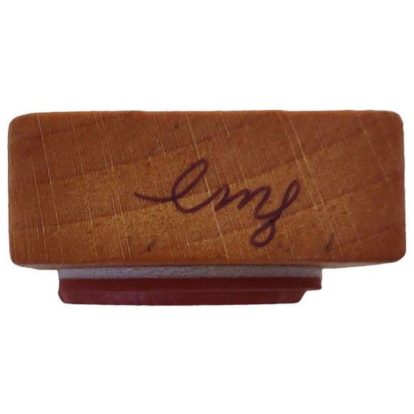 Sand Dollar Sea Shell Wooden Rubber Stamp By Comotion - Picture 5 of 7